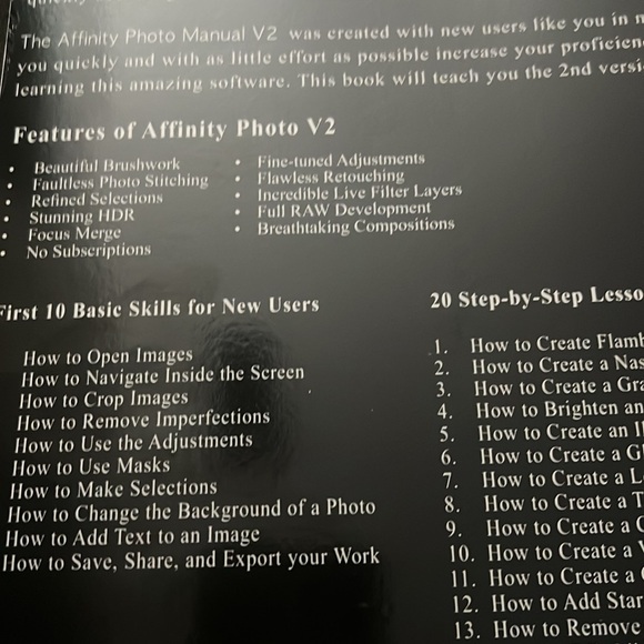 The Affinity Photo Manuel 2 - Picture 4 of 12